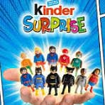 Playmobil, DC Comics y Kinder Sorpresa