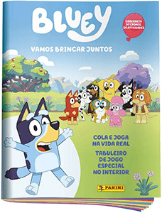 Panini Bluey. Vamos a jugar